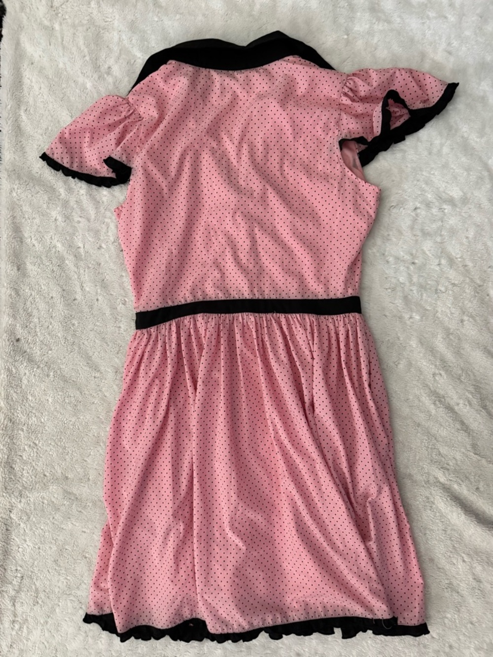 NWOT- Sourpuss Spiderweb Lydia Dress Pink - Picture 5 of 16